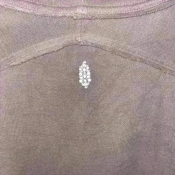 Free People Movement‎ long sleeve slouch hoodie with exposed seams size xs - Picture 3 of 4